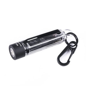 NEXTORCH K40 Torcia portachiavi ricaricabile USB-C da 300 lumen max Ideale come accessorio EDC per l'uso quotidiano.
