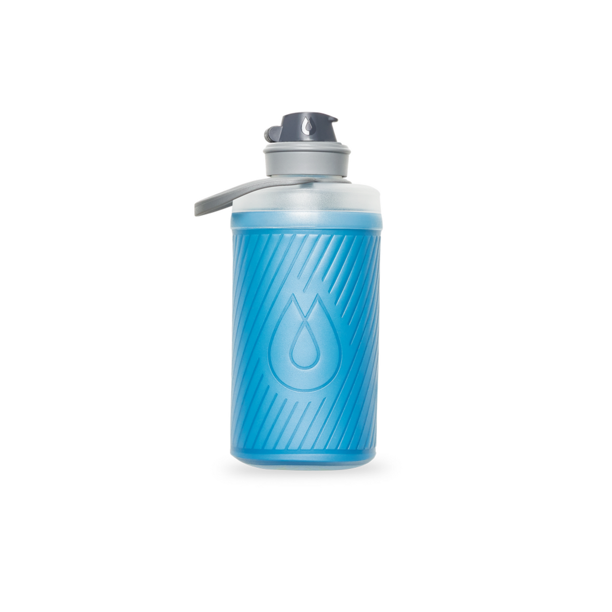Hydrapak Flux bottiglia pieghevole con tappo, design compatto e maneggevole per sport e outdoor - disponibile su Backpacco.it

