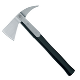 Piccozza tattica FOX OFFICIAL ISSUE ITALIAN FIRE BRIGADE AXE con lama da taglio e punta perforante - strumento ufficiale dei Vigili del Fuoco Italiani per operazioni di emergenza e uso outdoor, su backpacco.it