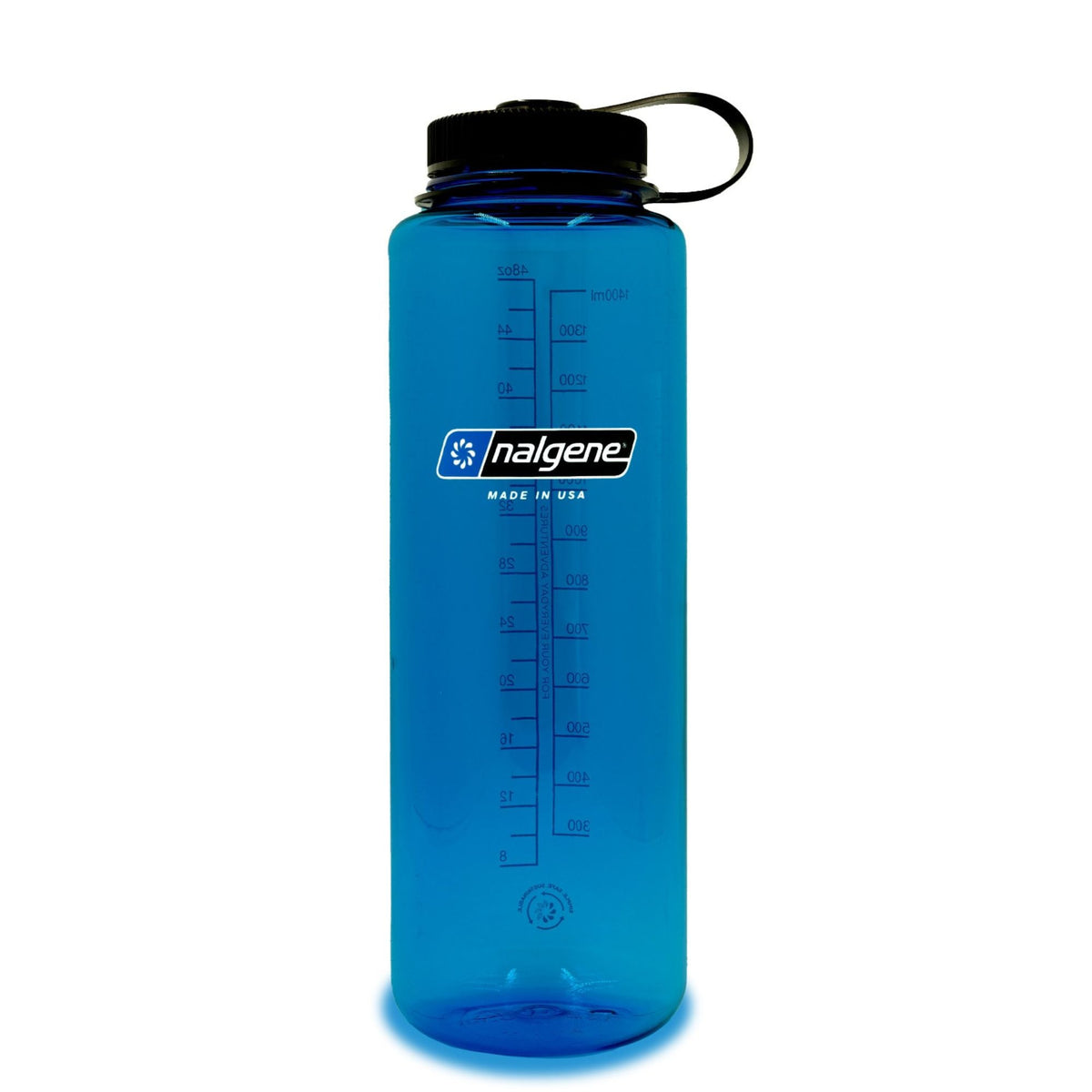 NALGENE | WIDE MOUTH SUSTAIN SILO BOTTLE Blue - Borraccia a bocca larga 1.42 L