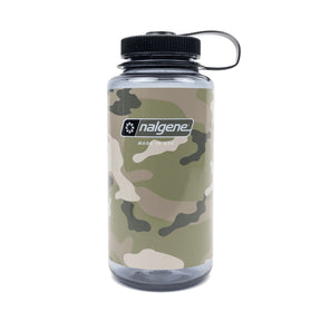 NALGENE | WIDE MOUTH CAMO PRINT BOTTLE Gray Black - Borraccia a bocca larga 0.94 L Edizione Limitata