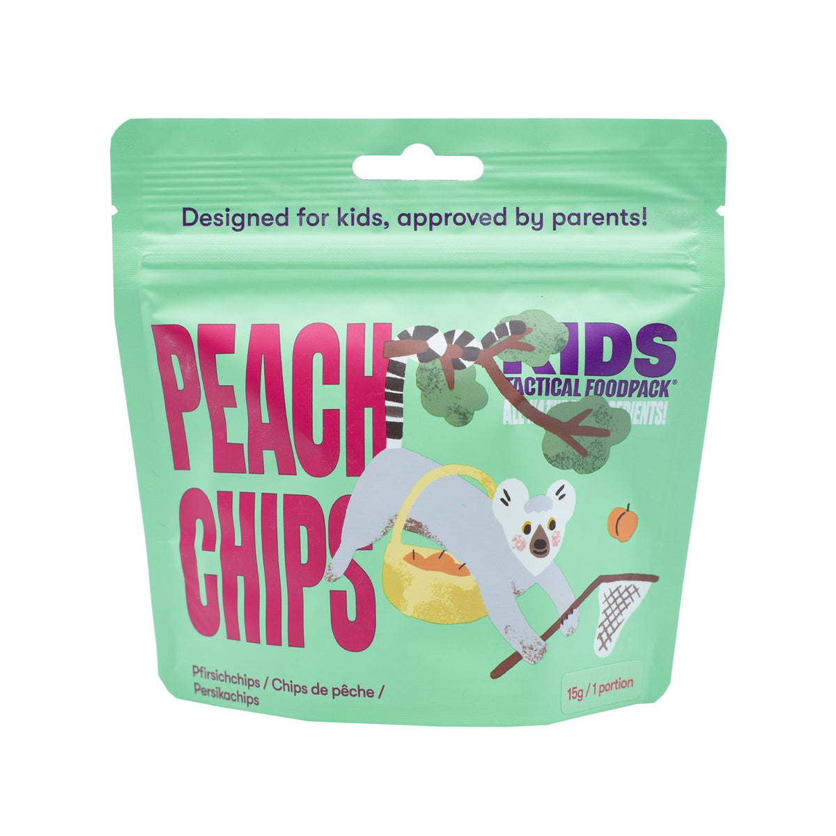 Tactical Foodpack | KIDS Peach Chips - Chips di pesca