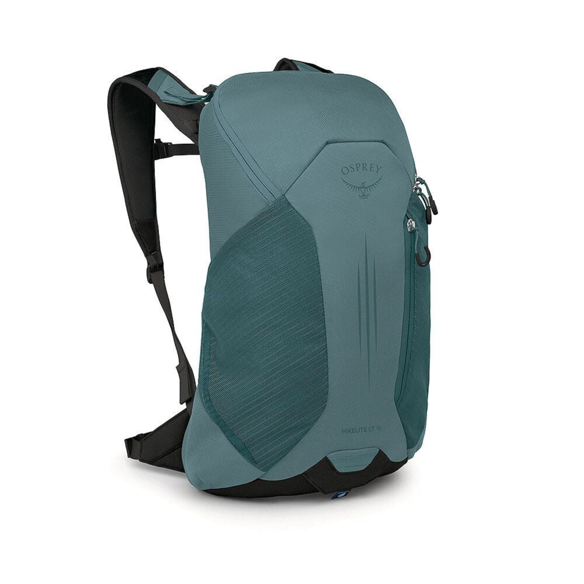 Osprey Hikelite LT 16 zaino tecnico da escursionismo giornaliero ultraleggero con capacità 16 L dotato di schienale ventilato AirSpeed tasche laterali in rete elastica e spallacci traspiranti. Zaino da trekking ideale per camminate outdoor e gite in giornata.