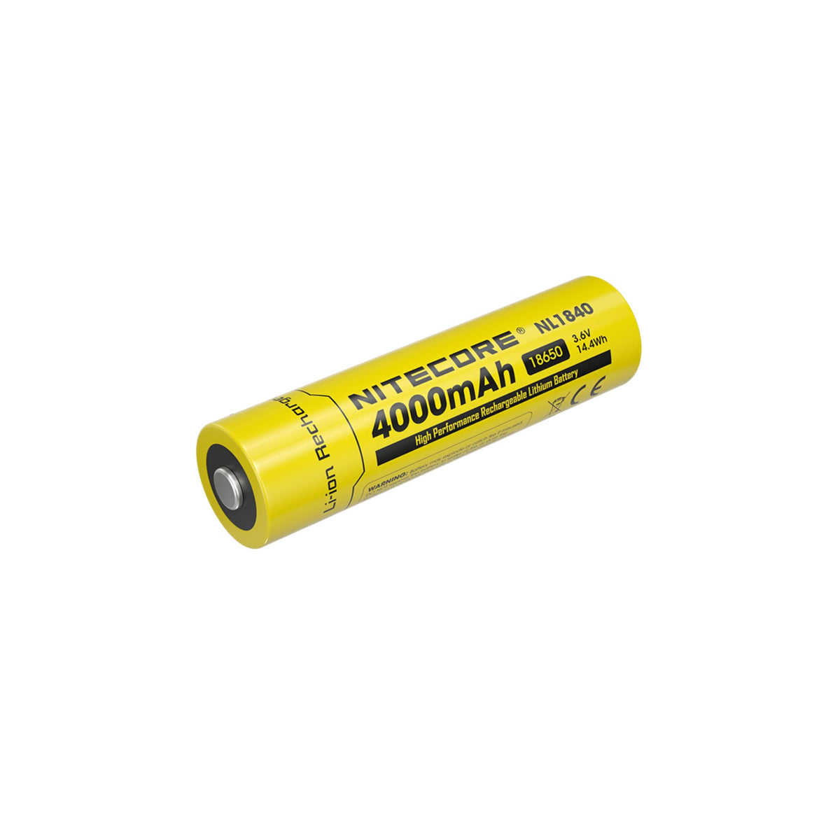 NITECORE | NL1840 - Batteria Li-ion 18650 da 4000 mAh