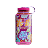 NALGENE | WIDE MOUTH PSYCHEDELIC BOTANICAL PRINT Florals- Borraccia a bocca larga 0.94 L edizione limitata