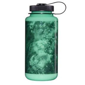 NALGENE | WIDE MOUTH GLO WYLD Black Worms - Borraccia a bocca larga 0.94 L in edizione limitata