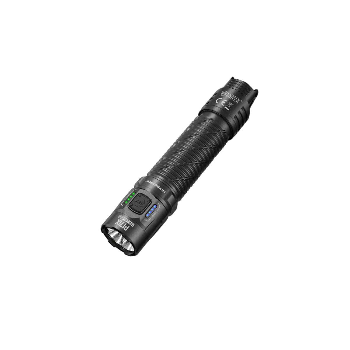 Nitecore P17IX torcia tattica da 5000 lumen con LED UHi sistema Lumin Shield e interruttore posteriore per impiego professionale e outdoor