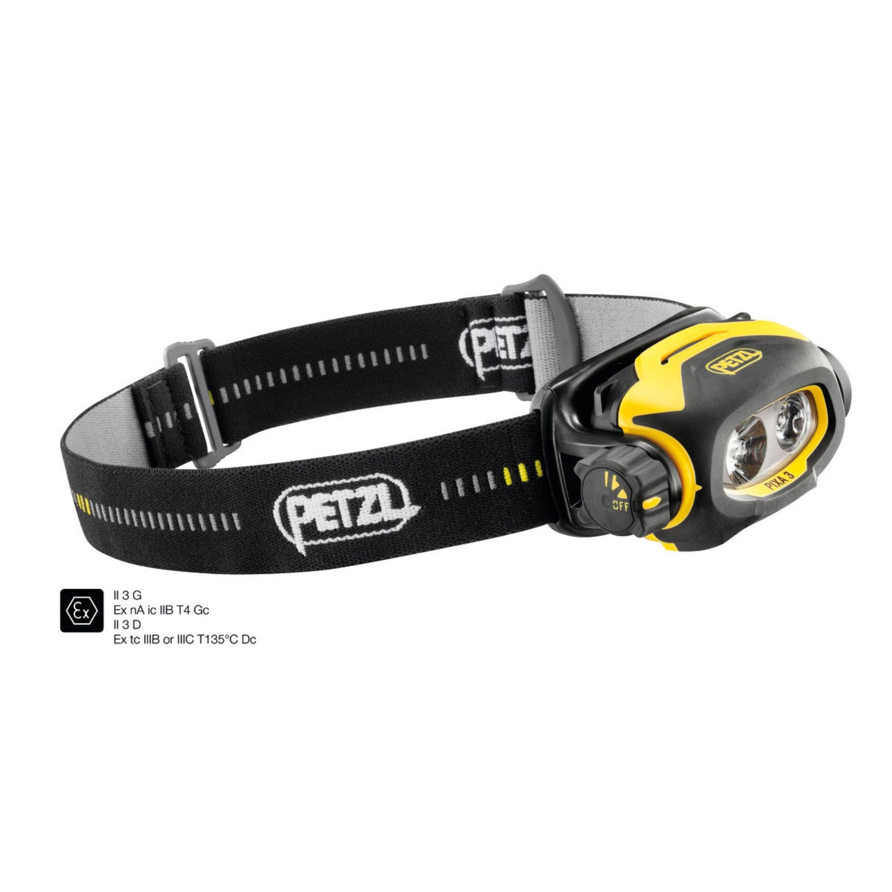 PETZL | PIXA 3 - Torcia frontale rugged ATEX