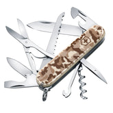 Victorinox Huntsman coltello multiuso svizzero con lame forbici sega per legno e accessori in acciaio inossidabile