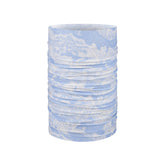 Buff Coolnet UV Neckwear LOER GLORY BLUE scaldacollo multifunzionale con protezione solare UPF 50+ ideale per attività all'aperto, corsa e trekking. Fascia elastica traspirante senza cuciture con logo visibile, perfetta per lo sport in estate.