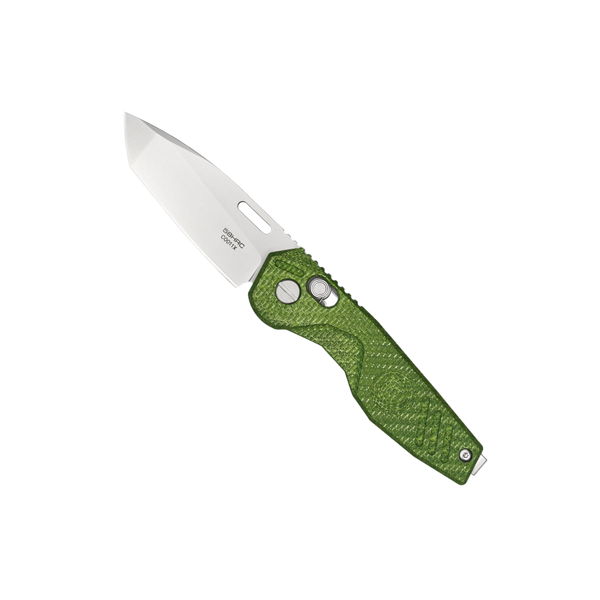Extrema Ratio BFK ZERO coltello chiudibile tattico ed EDC con lama tanto, foro per apertura rapida, blocco di sicurezza e impugnatura ergonomica