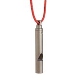 VARGO | TITANIUM EMERGENCY WHISTLE - Fischietto d'emergenza - BackPacco - BP-VARGO-T-416