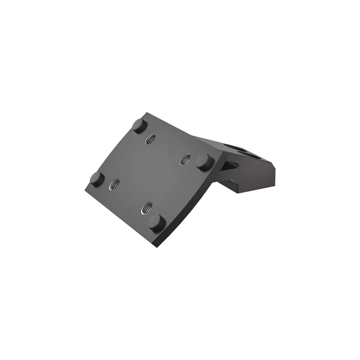 Vector Optics Red Dot Sight Offset Mount MAG: Supporto tattico offset a 45 gradi per mirini a punto rosso. Realizzato in lega di alluminio aeronautico con finitura opaca, permette il montaggio rapido di un'ottica secondaria su slitta Cantilever. Design robusto e leggero per una transizione immediata tra ottiche.