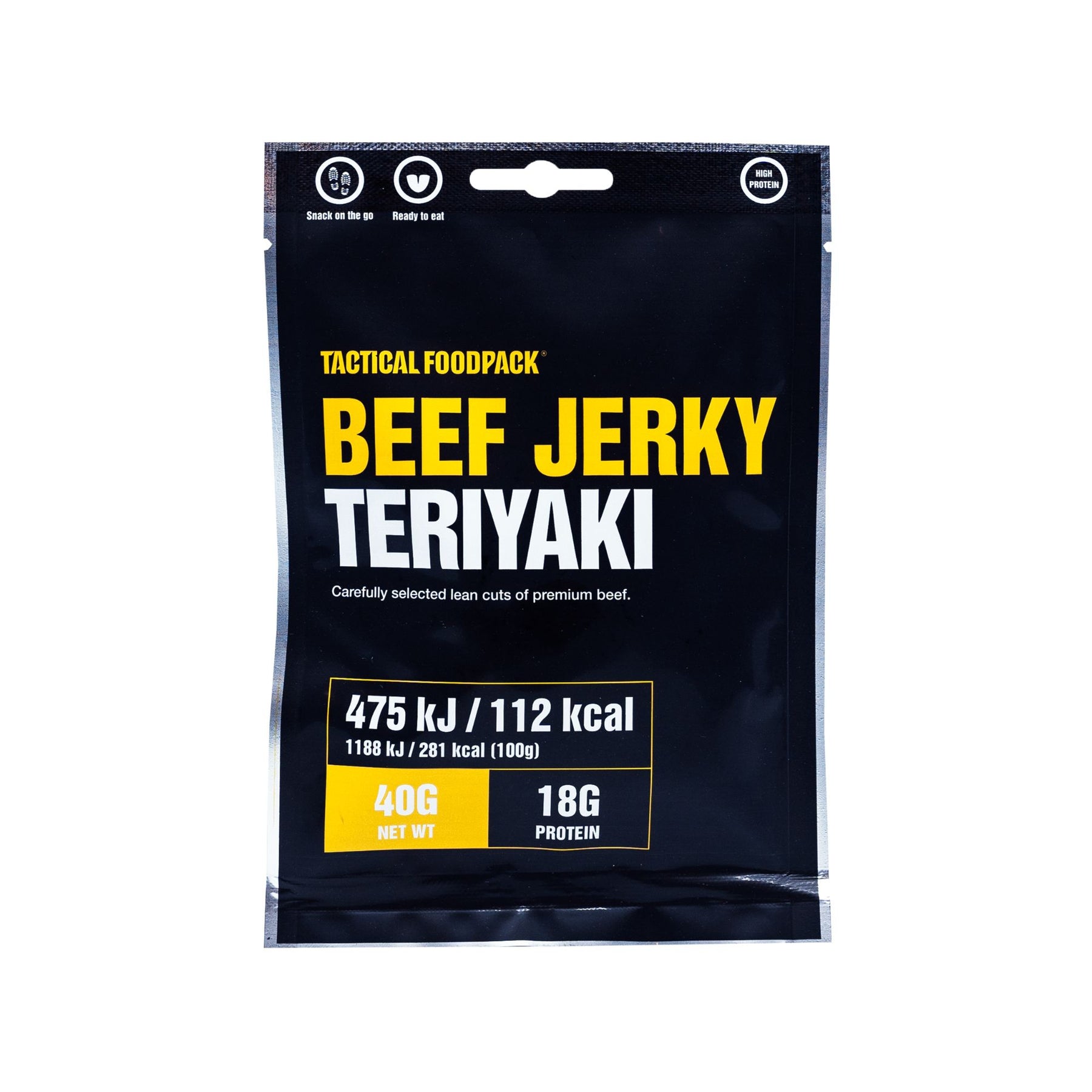Tactical Foodpack | Beef Jerky Teriyaki 40g