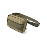 5.11 MVR 3-in-1 3L Pouch Tasca tattica modulare da 3 litri convertibile in marsupio, borsa a tracolla o scomparto admin. Realizzata in poliestere 900D resistente alle intemperie con apertura a 90 gradi, pannello interno organizzato e fibbie Mojave Hexa Slim per un rapido fissaggio al sistema MVR.