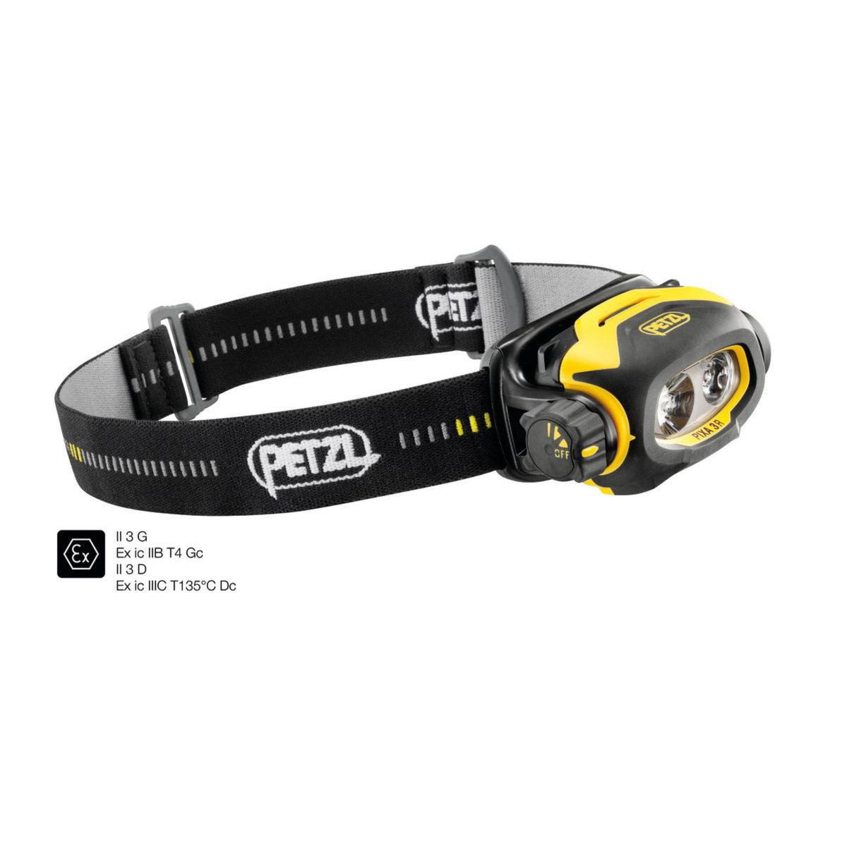 PETZL | PIXA 3R - Torcia frontale rugged ATEX