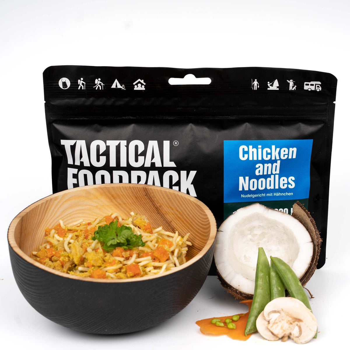 Tactical Foodpack | Chicken and Noodles 115g - Noodles e pollo