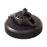 MSR 3 in 1 Hydration Cap, tappo nero di ricambio per sacche idriche MSR Dromedary e DromLite, tappo multi-funzione con adattatore per tubo idratazione e beccuccio, su backpacco.it