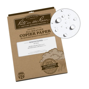 RITE IN THE RAIN | ALL - WEATHER PRINTER PAPER 8511 - Fogli per stampante 21.5 x 27.9 cm - BackPacco - BP-RITR-8511