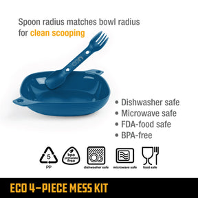 UCO | ECO 4-PIECE MESS KIT -  Kit per il pranzo