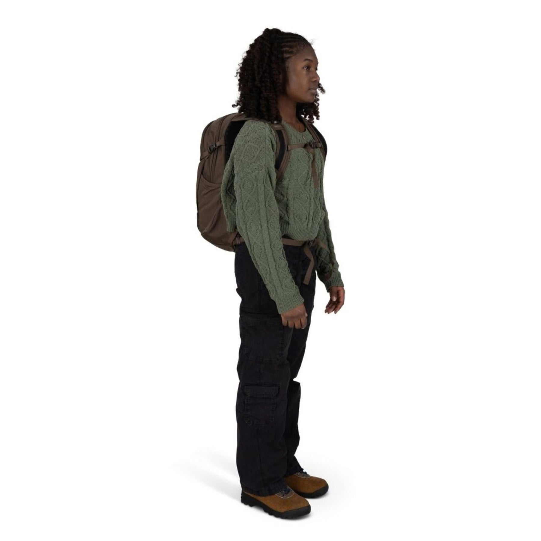 Osprey Daylite Plus Driftshade zaino multiruolo da 20 litri con scomparto per laptop e sacca idrica, tasche laterali in mesh, cinghie di compressione e schienale traspirante AirScape, in edizione limitata per trekking, viaggi e uso quotidiano.