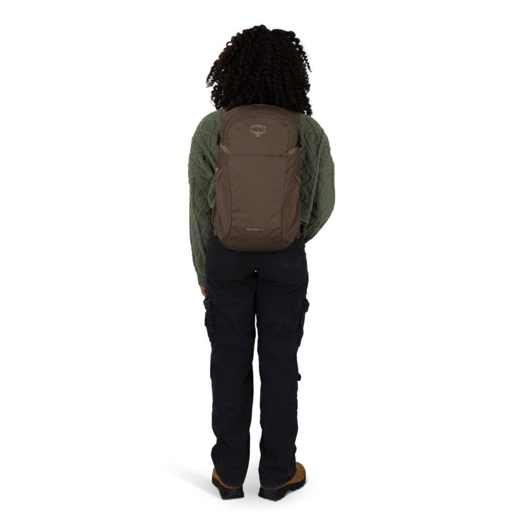 Osprey Daylite Plus Driftshade zaino multiruolo da 20 litri con scomparto per laptop e sacca idrica, tasche laterali in mesh, cinghie di compressione e schienale traspirante AirScape, in edizione limitata per trekking, viaggi e uso quotidiano.