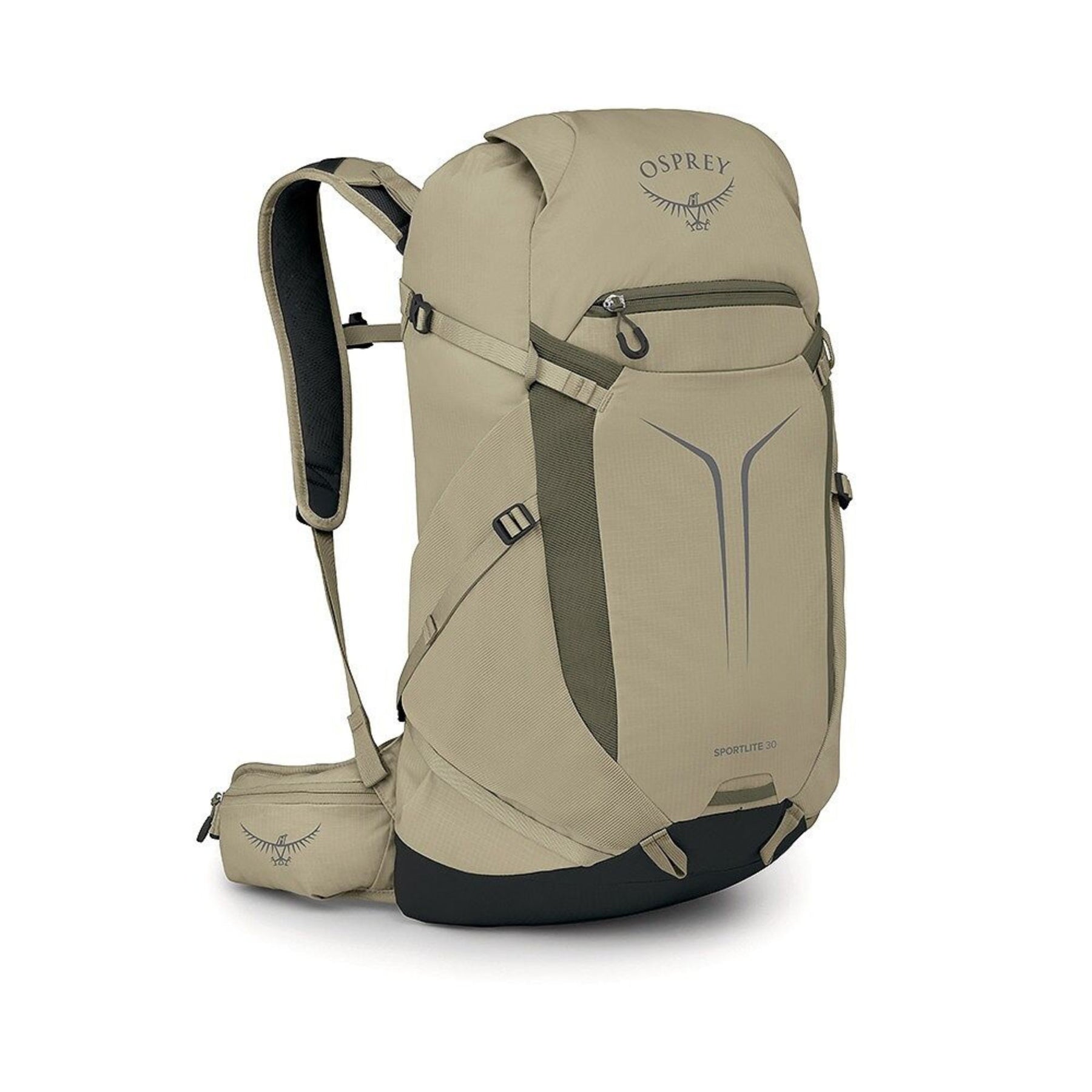 Osprey Sportlite 30 zaino da escursionismo e trekking da 30 L con caricamento dall'alto, tasca frontale elasticizzata, spallacci anatomici traspiranti e cintura lombare imbottita con tasca con zip. Collezione 2026.