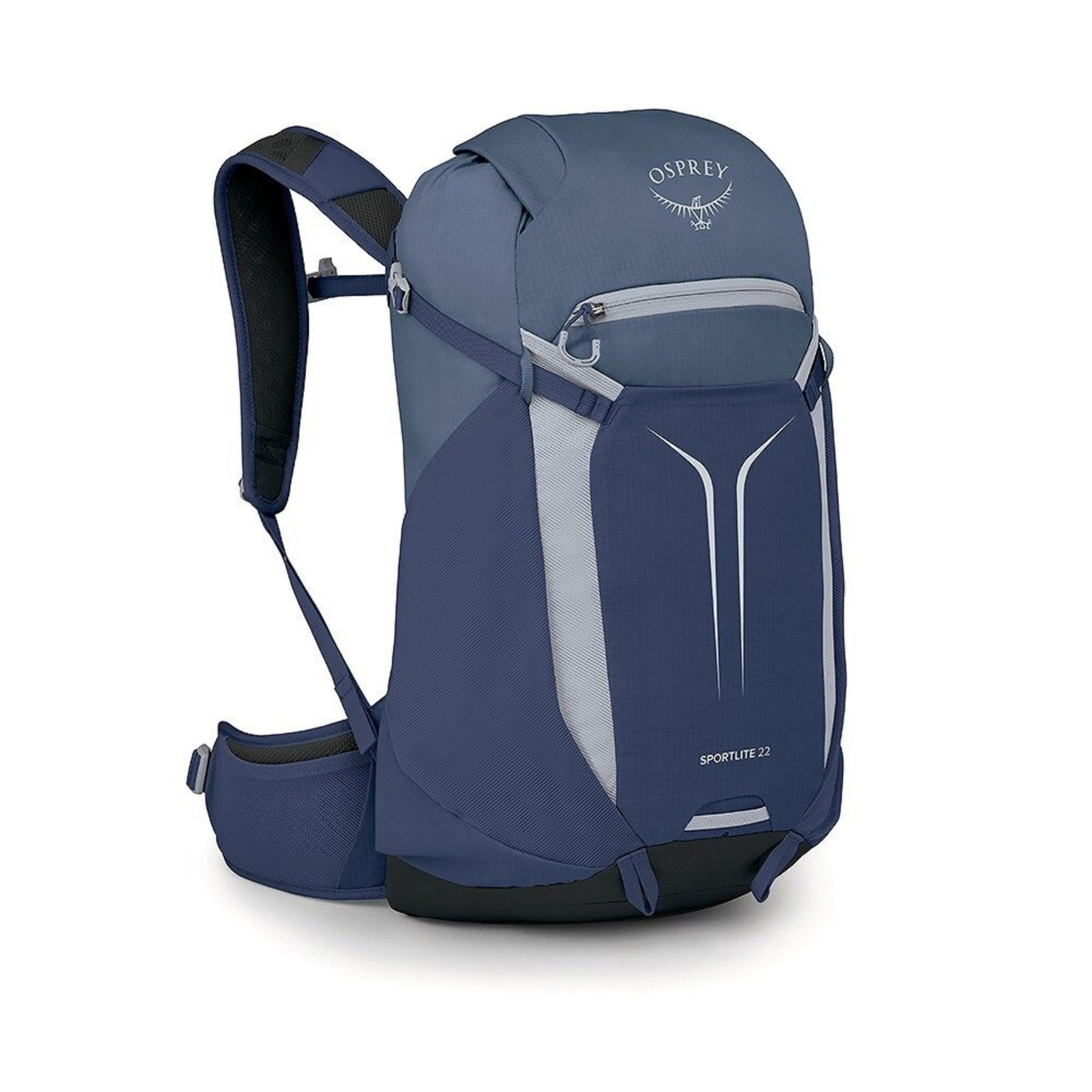 Osprey Sportlite 22 zaino da trekking e outdoor da 22 litri con tasca frontale elastica spallacci traspiranti e cintura lombare imbottita ideale per escursioni giornaliere collezione 2026