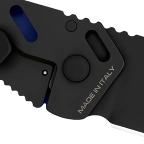 Extrema Ratio ANT Urban SF: Coltello chiudibile EDC compatto con lama sheepfoot in acciaio Bohler N690. Versione Urban caratterizzata da impugnatura in alluminio anticorodal anodizzato. Sistema di chiusura Frame Lock e struttura ultra-leggera per porto quotidiano.