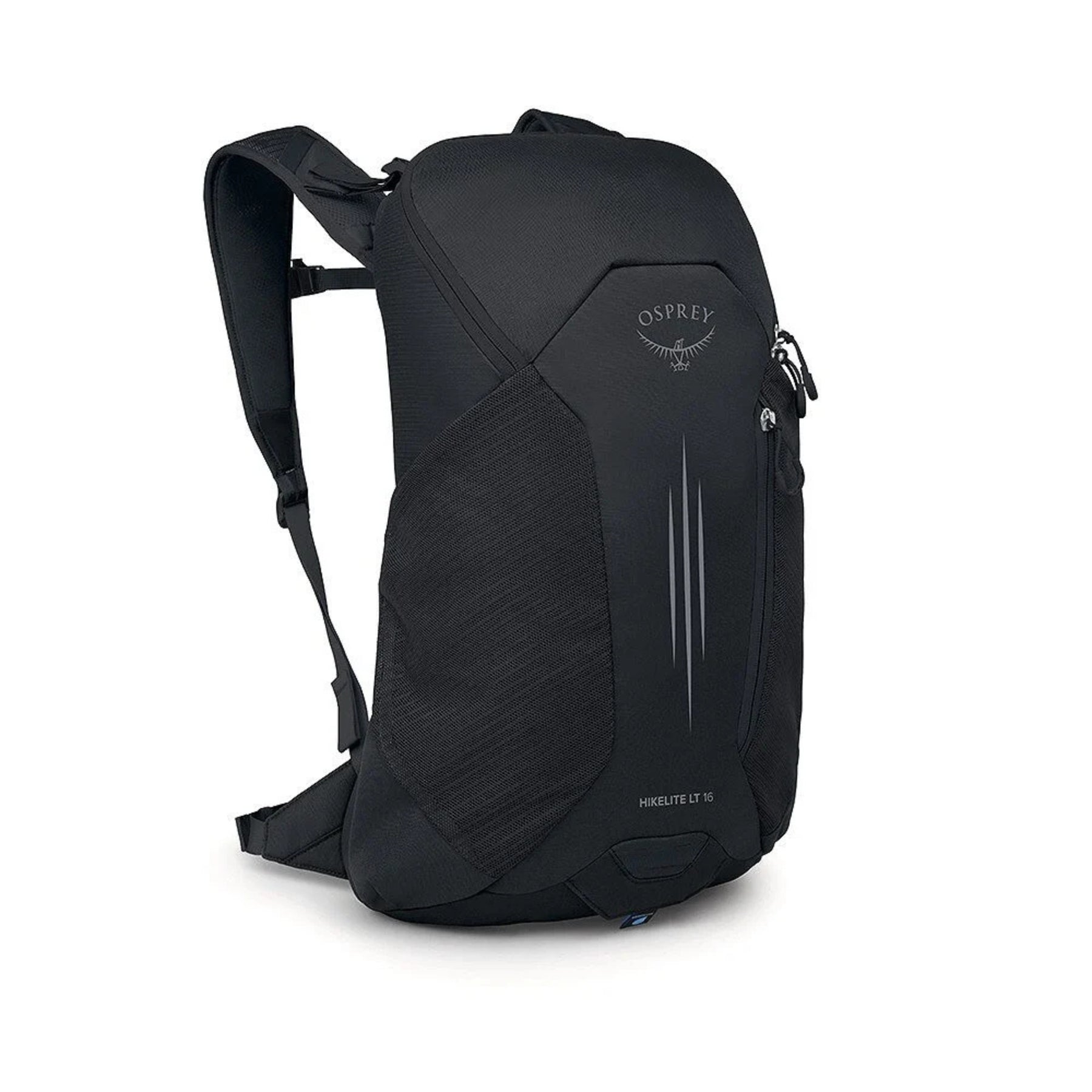 Osprey Hikelite LT 16 zaino tecnico da escursionismo giornaliero ultraleggero con capacità 16 L dotato di schienale ventilato AirSpeed tasche laterali in rete elastica e spallacci traspiranti. Zaino da trekking ideale per camminate outdoor e gite in giornata.