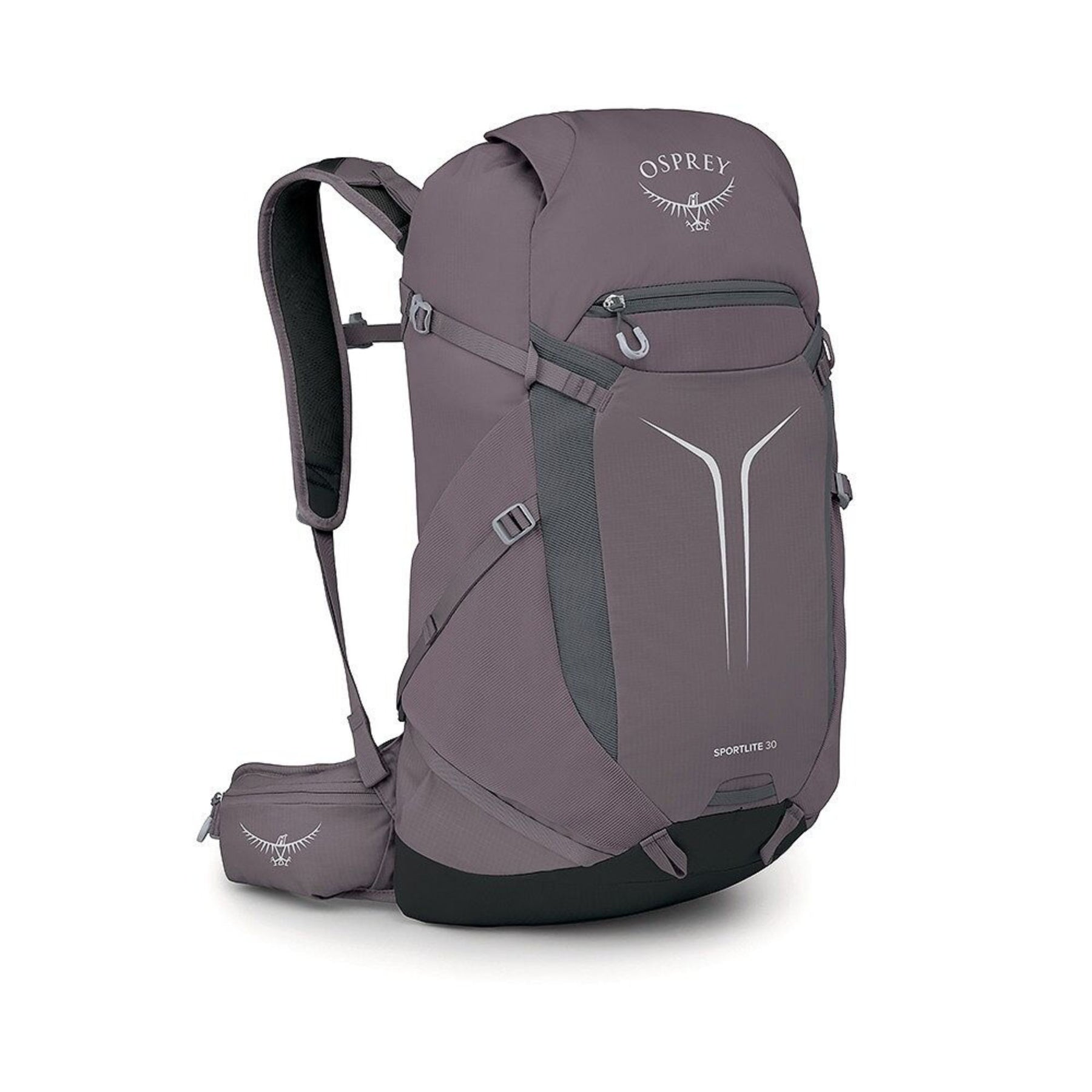 Osprey Sportlite 30 zaino da escursionismo e trekking da 30 L con caricamento dall'alto, tasca frontale elasticizzata, spallacci anatomici traspiranti e cintura lombare imbottita con tasca con zip. Collezione 2026.