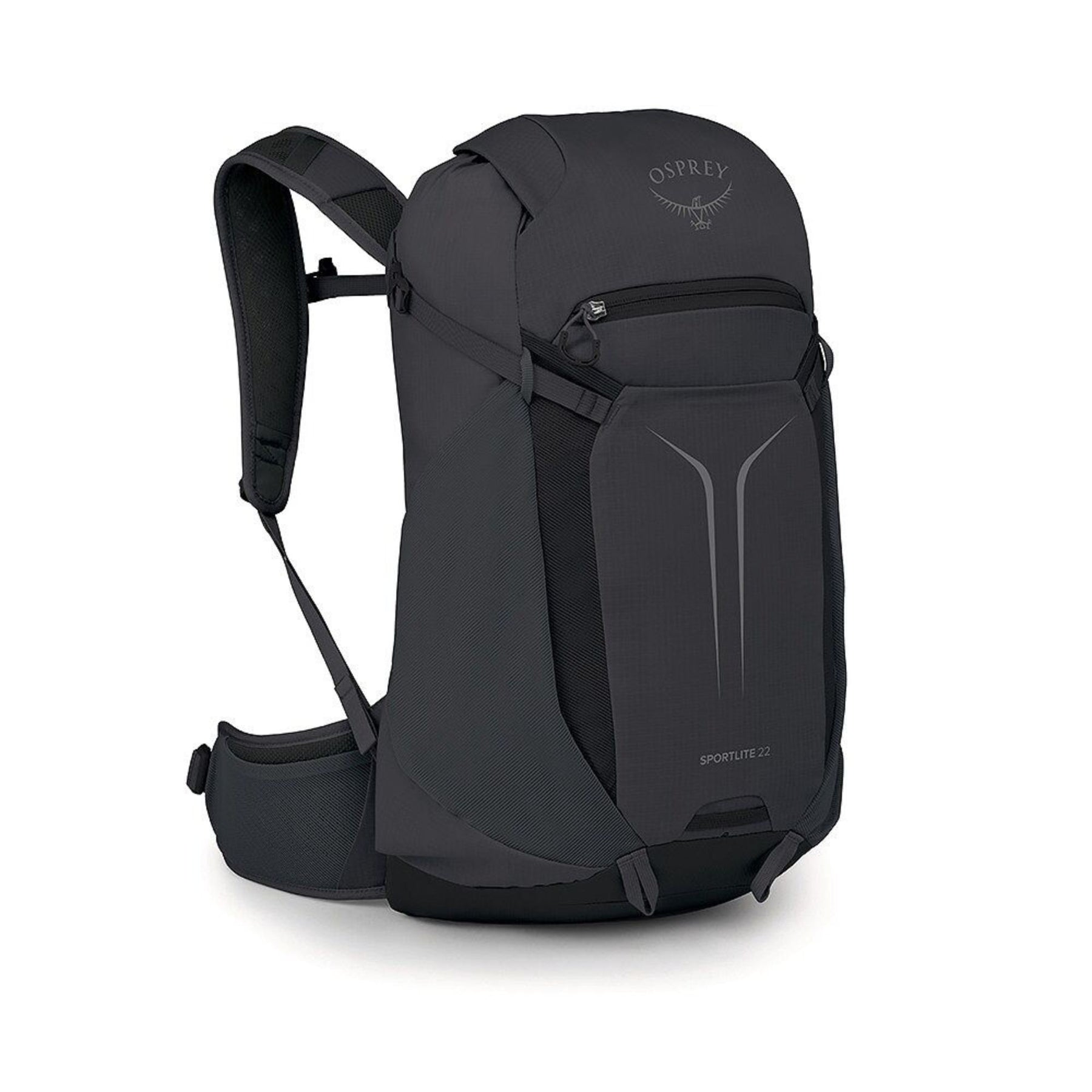 Osprey Sportlite 22 zaino da trekking e outdoor da 22 litri con tasca frontale elastica spallacci traspiranti e cintura lombare imbottita ideale per escursioni giornaliere collezione 2026