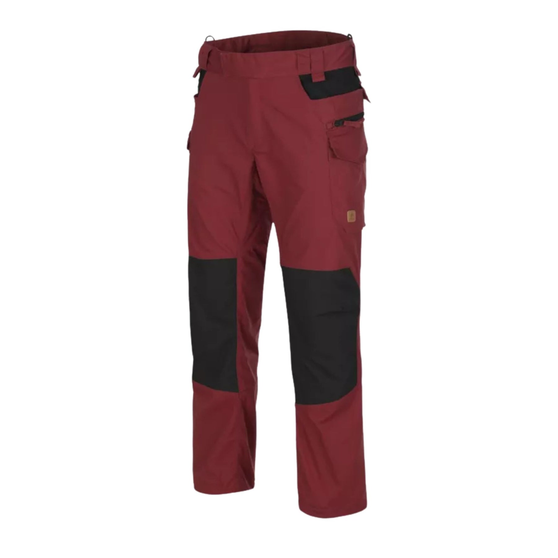 Helikon-Tex Pilgrim Pants pantaloni tecnici in tessuto DuraCanvas con rinforzi sulle ginocchia, tasche e vita rialzata per protezione renale. Ideali per bushcraft, escursionismo e attività outdoor impegnative.