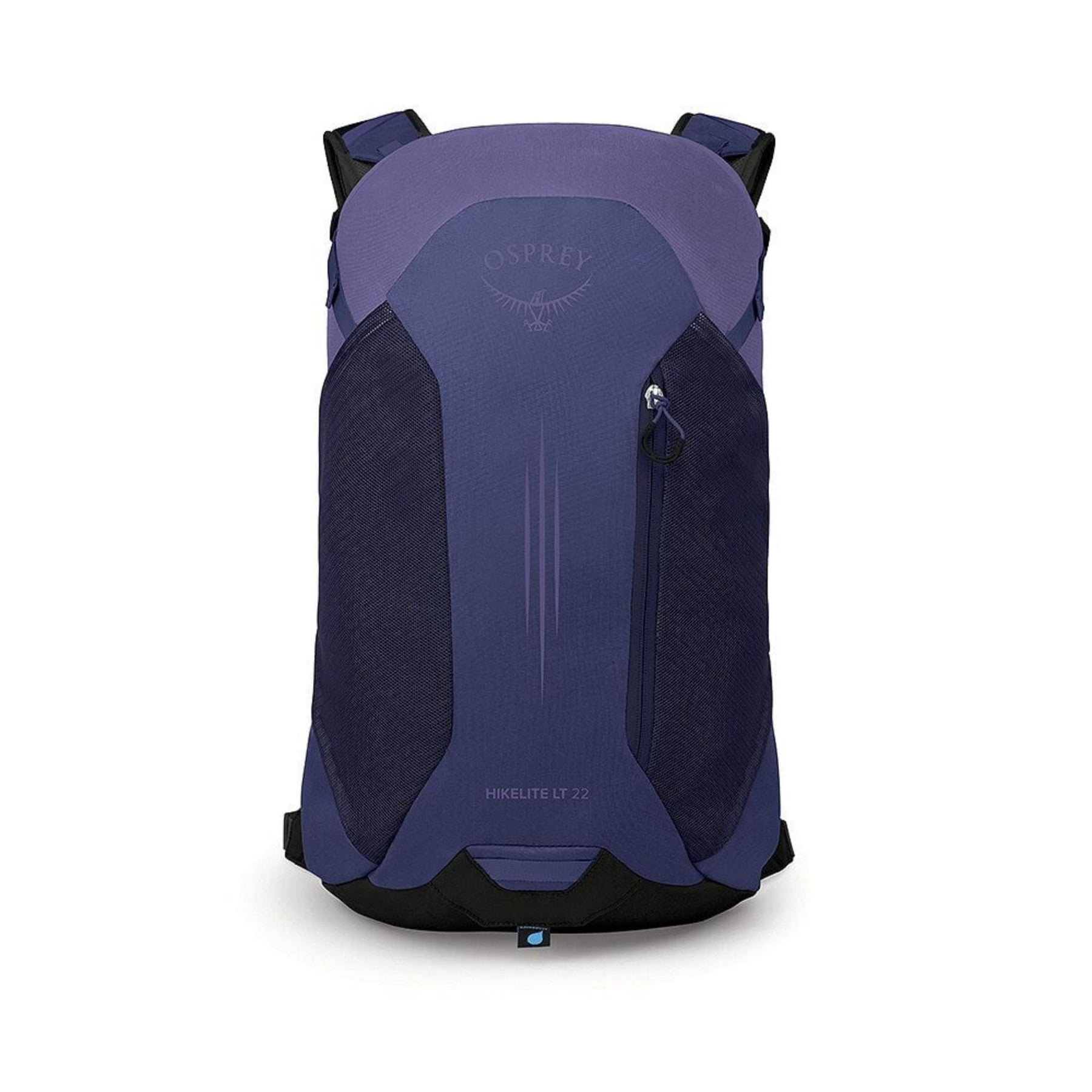 Osprey Hikelite LT 22 zaino da 22 litri ultraleggero per escursionismo e trekking con schienale ventilato tasche laterali in rete e spallacci ergonomici regolabili ideale per outdoor e camminate in montagna