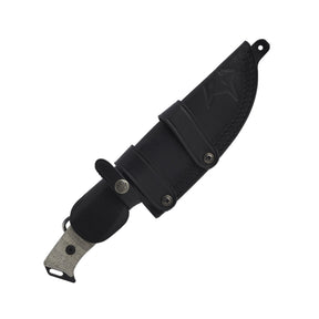 Fox Knives Sherpa FX-541 coltello a lama fissa full tang da bushcraft e outdoor con impugnatura sagomata in micarta e foro per cordino