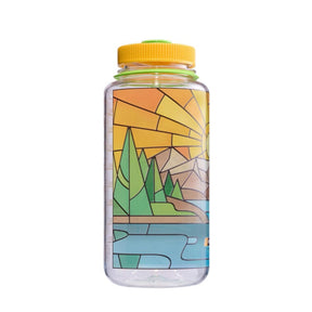 NALGENE | WIDE MOUTH STAINED GLASS PRINT BOTTLE River - Borraccia a bocca larga 0.94 L