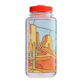 NALGENE | WIDE MOUTH STAINED GLASS PRINT BOTTLE Desert - Borraccia a bocca larga 0.94 L