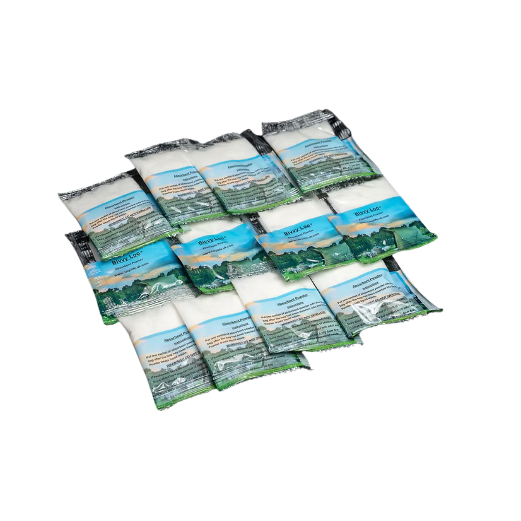 CARPLIFE| BIVVY LOO  REFILL PACK - Set di ricariche per Bivvy Loo