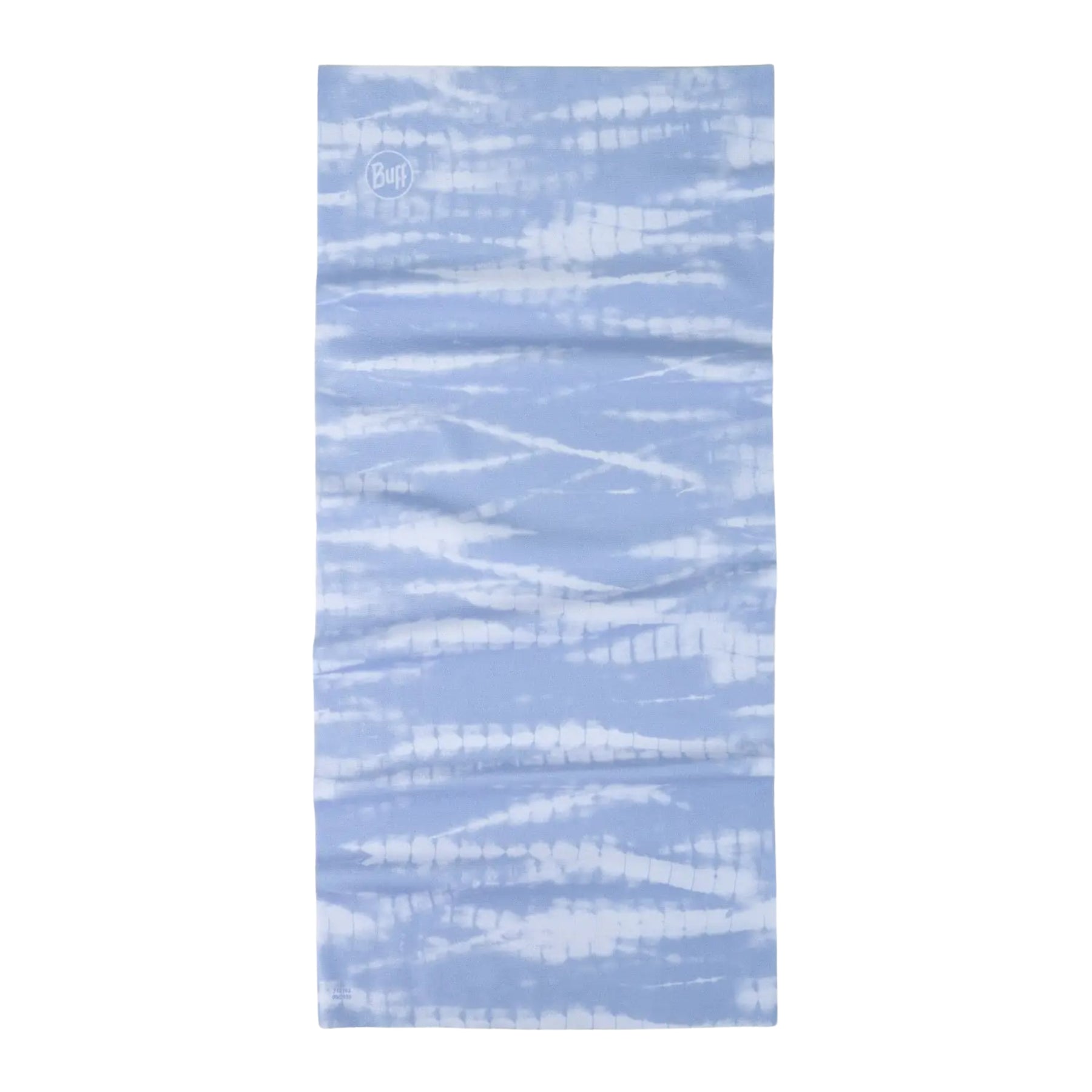 Buff Coolnet UV Neckwear Insect Shield Gevin GLORY BLUE scaldacollo multifunzionale repellente per insetti con protezione solare UPF 50+. Fascia elastica traspirante senza cuciture con logo visibile, ideale per trekking e attività all'aperto.