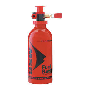 MSR Standard Fuel Pump pompa carburante universale per fornelli multicombustibile MSR come WhisperLite, XGK EX e SimmerLite. Include valvola di controllo, pescante e guarnizioni per una pressurizzazione sicura e affidabile in campeggio e spedizioni.