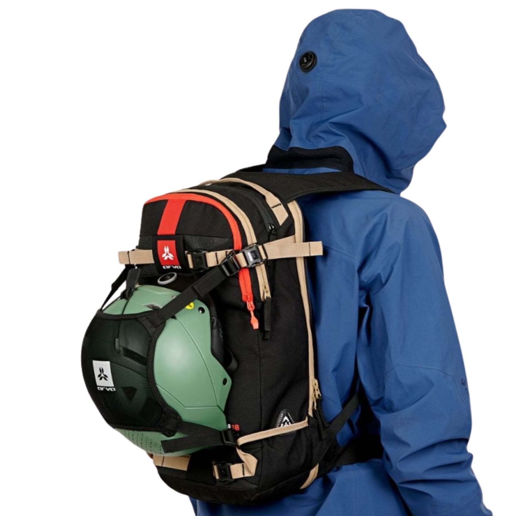 ARVA | BACKPACK HELMET HOLDER ULTRALIGHT - Porta casco per zaino - BackPacco - BP-ARVA-SACASQUEV2