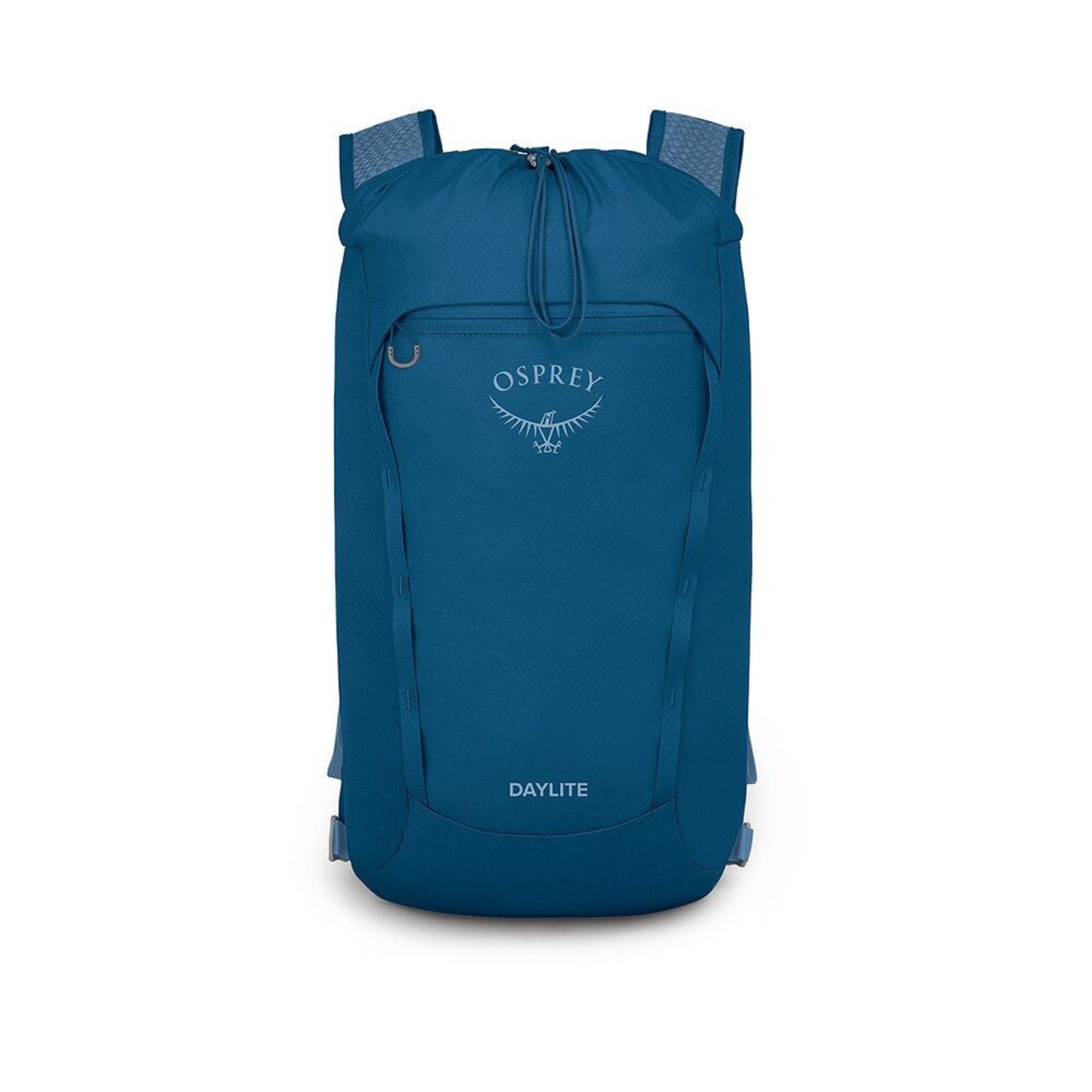 Osprey Daylite Cinch Zaino da 15 Litri con chiusura superiore a coulisse, spallacci traspiranti traforati e tasca frontale con zip. Accessorio versatile ideale per trekking leggero, escursioni e uso quotidiano.