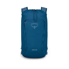 Osprey Daylite Cinch Zaino da 15 Litri con chiusura superiore a coulisse, spallacci traspiranti traforati e tasca frontale con zip. Accessorio versatile ideale per trekking leggero, escursioni e uso quotidiano.