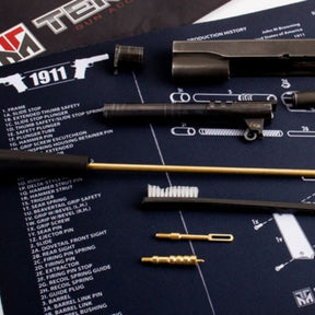 TEKMAT | 1911 GUN CLEANING MAT - Tappetino per manutenzione armi - BackPacco - BP-TEKMAT-R17-1911