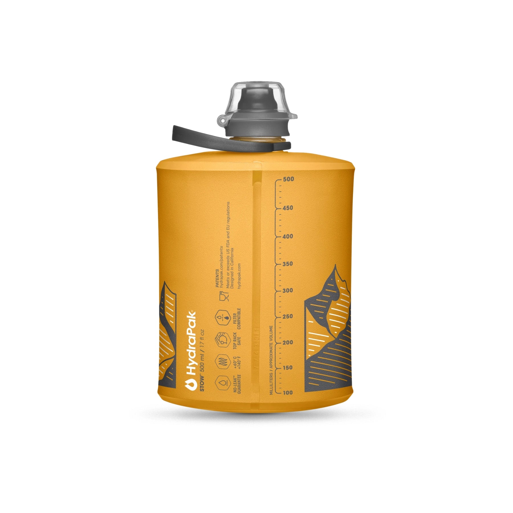 HYDRAPAK | STOW - Bottiglia pieghevole - BackPacco - BP-HYDRAPAK-GS351GR