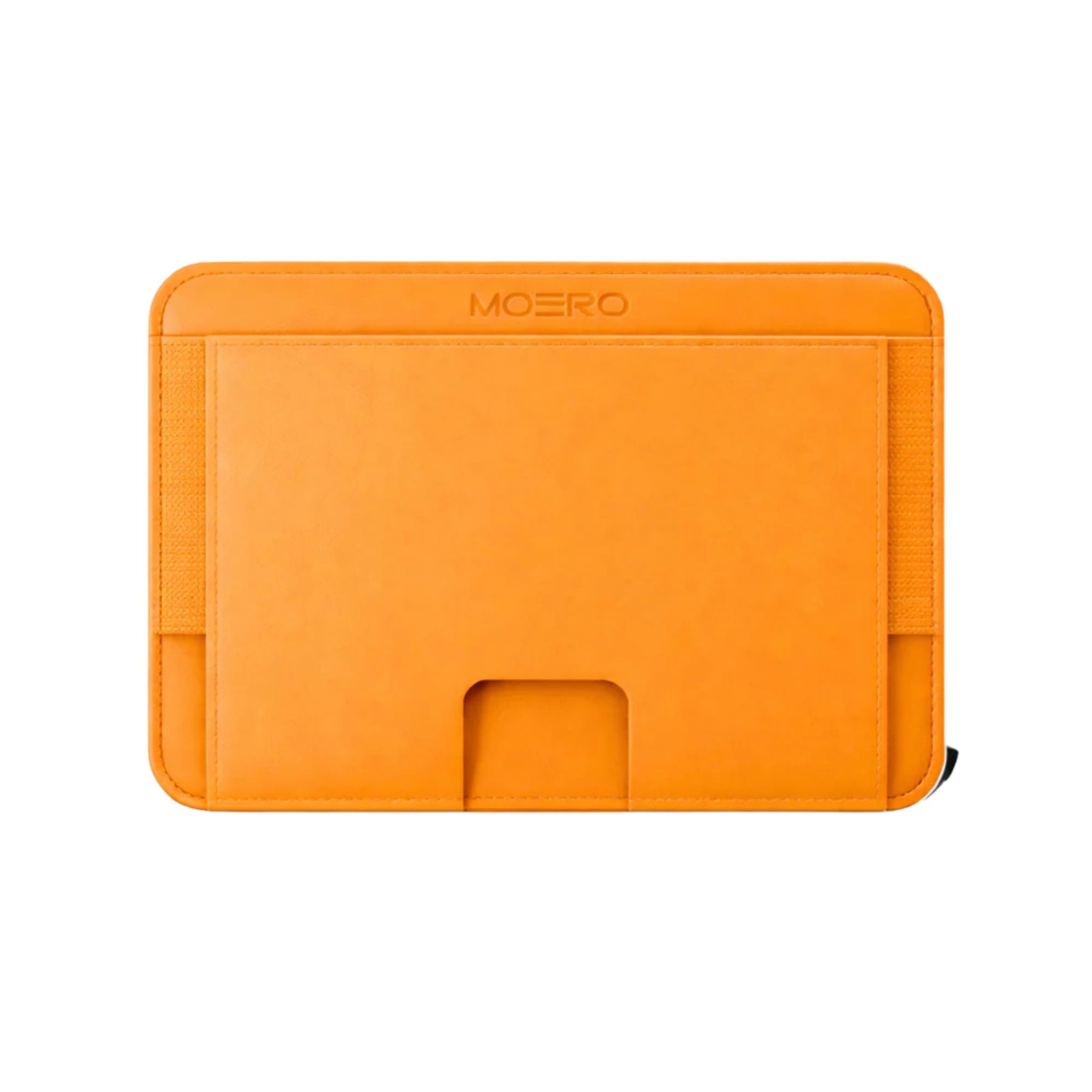 MOERO | M2 ULTRA 17PRO ED COSMIC ORANGE - Portafoglio MagSafe con localizzatore - BackPacco - BP-MOERO-M2ULTRA-17PRO-ORG