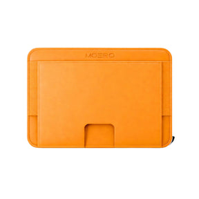 MOERO | M2 ULTRA 17PRO ED COSMIC ORANGE - Portafoglio MagSafe con localizzatore - BackPacco - BP-MOERO-M2ULTRA-17PRO-ORG