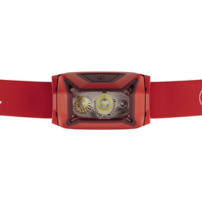 Petzl Actik torcia frontale Hybrid Concept 450 lumens, lampada da testa per trekking, alpinismo e outdoor, illuminazione potente e versatile, su backpacco.it