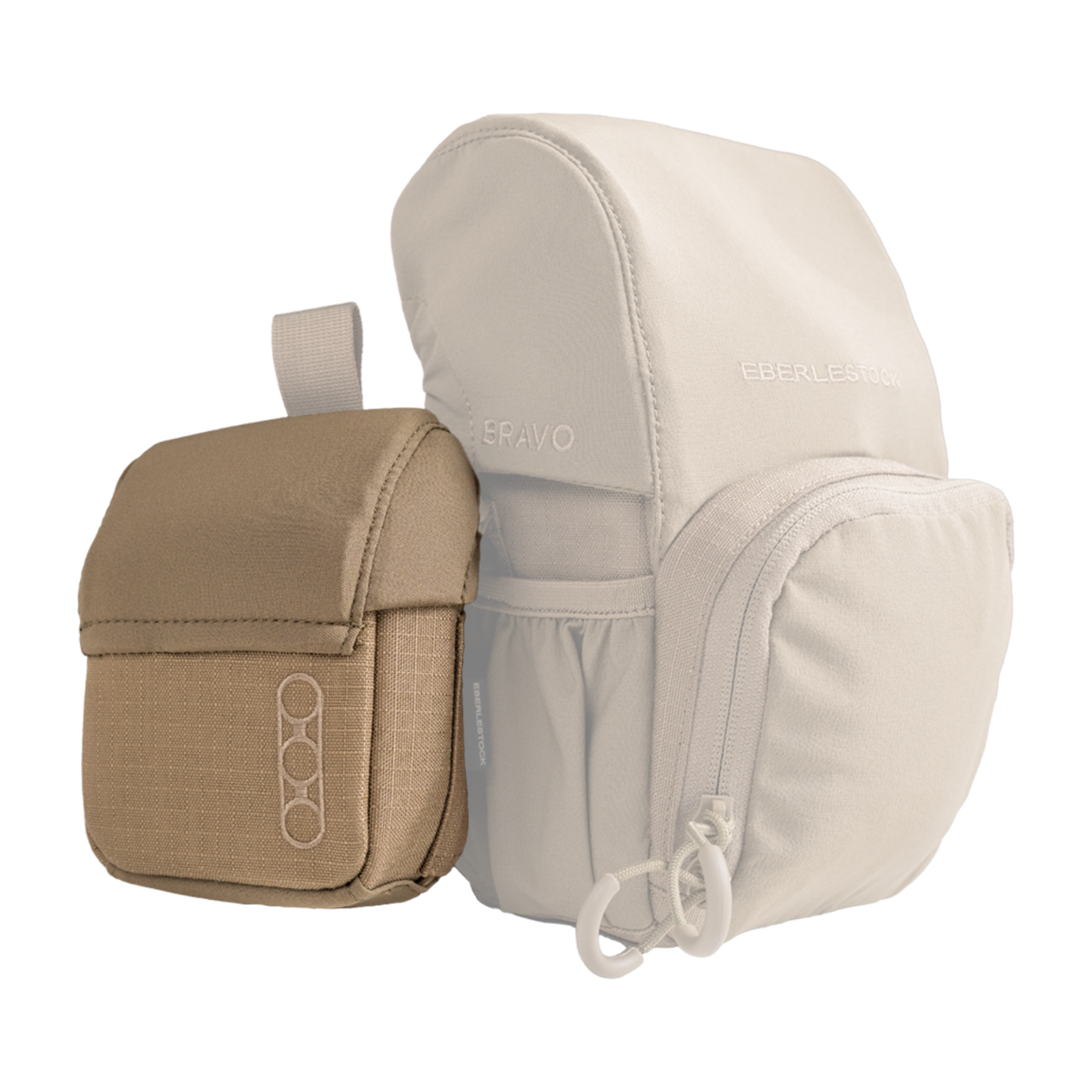 Pouch tattica foderata Eberlestock MAG-FREE Rangefinder Pouch, custodia per telemetro o piccoli accessori, chiusura rapida e sicura, con cordino di ritenzione e passante per cintura o MOLLE