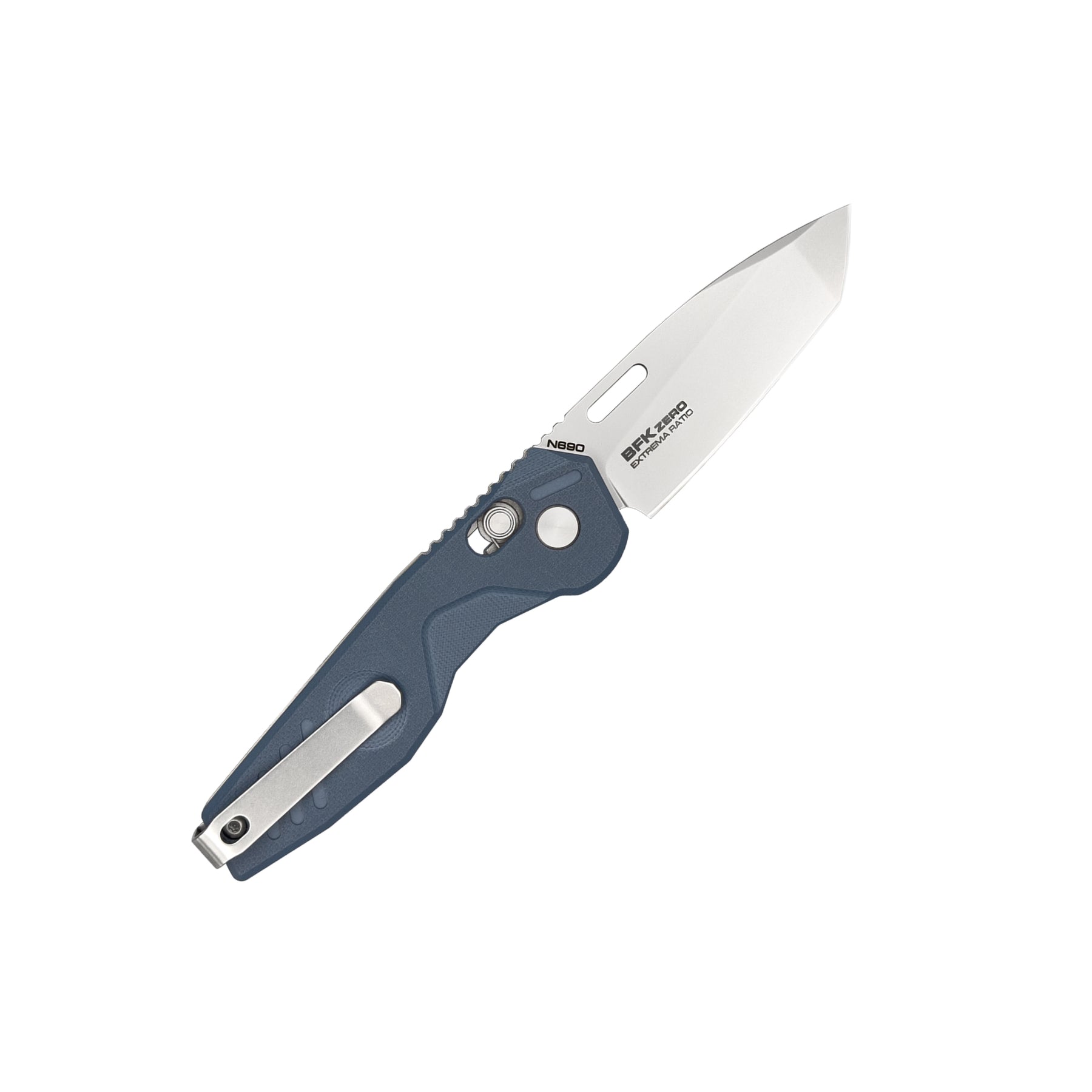 Extrema Ratio BFK ZERO coltello chiudibile tattico ed EDC con lama tanto, foro per apertura rapida, blocco di sicurezza e impugnatura ergonomica